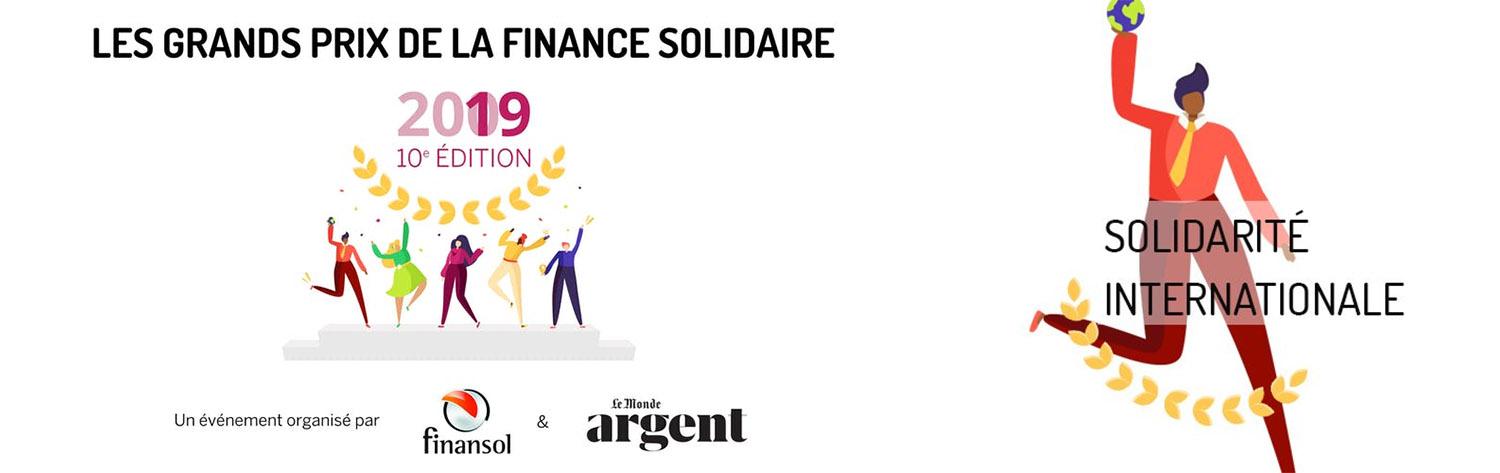 Grand Prix de la finance solidaire 2019 -10e édition