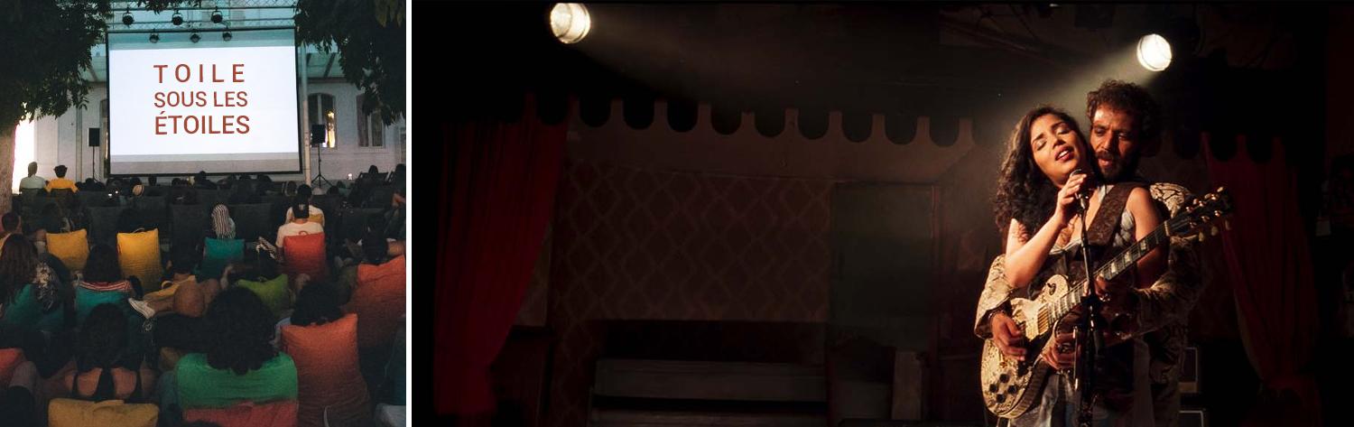 Toiles sous les étoiles - Burning Casablanca - Zanka contact